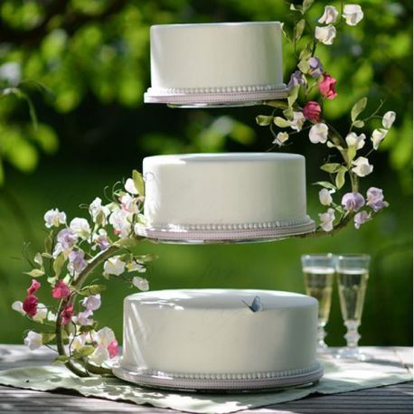Présentoir gâteaux de mariage !